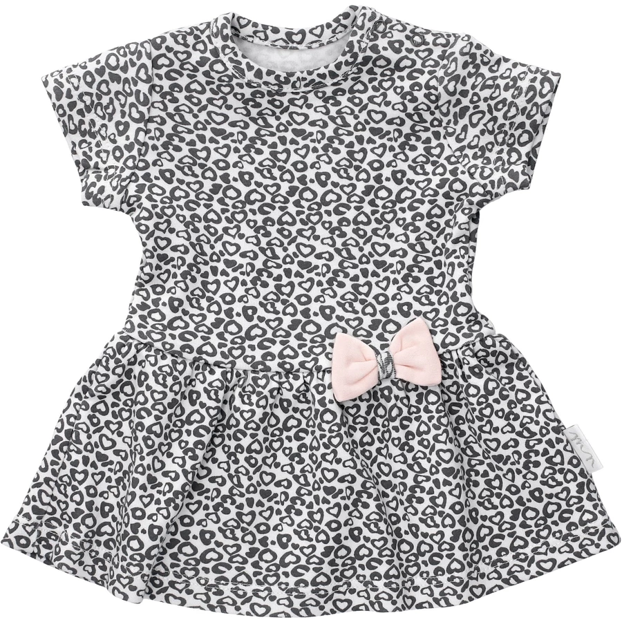Baby Sweets Kleid Pola - by Bamar Nicol weiß schwarz rosa
