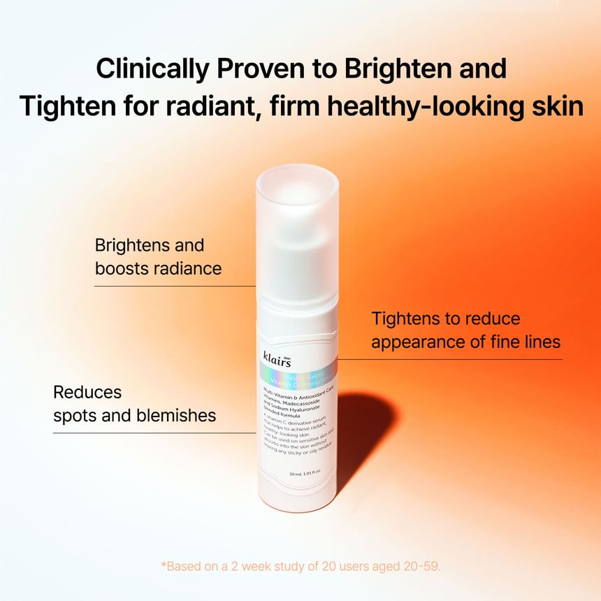 Beste Klairs - Vers geperst vitamine-oplaadserum