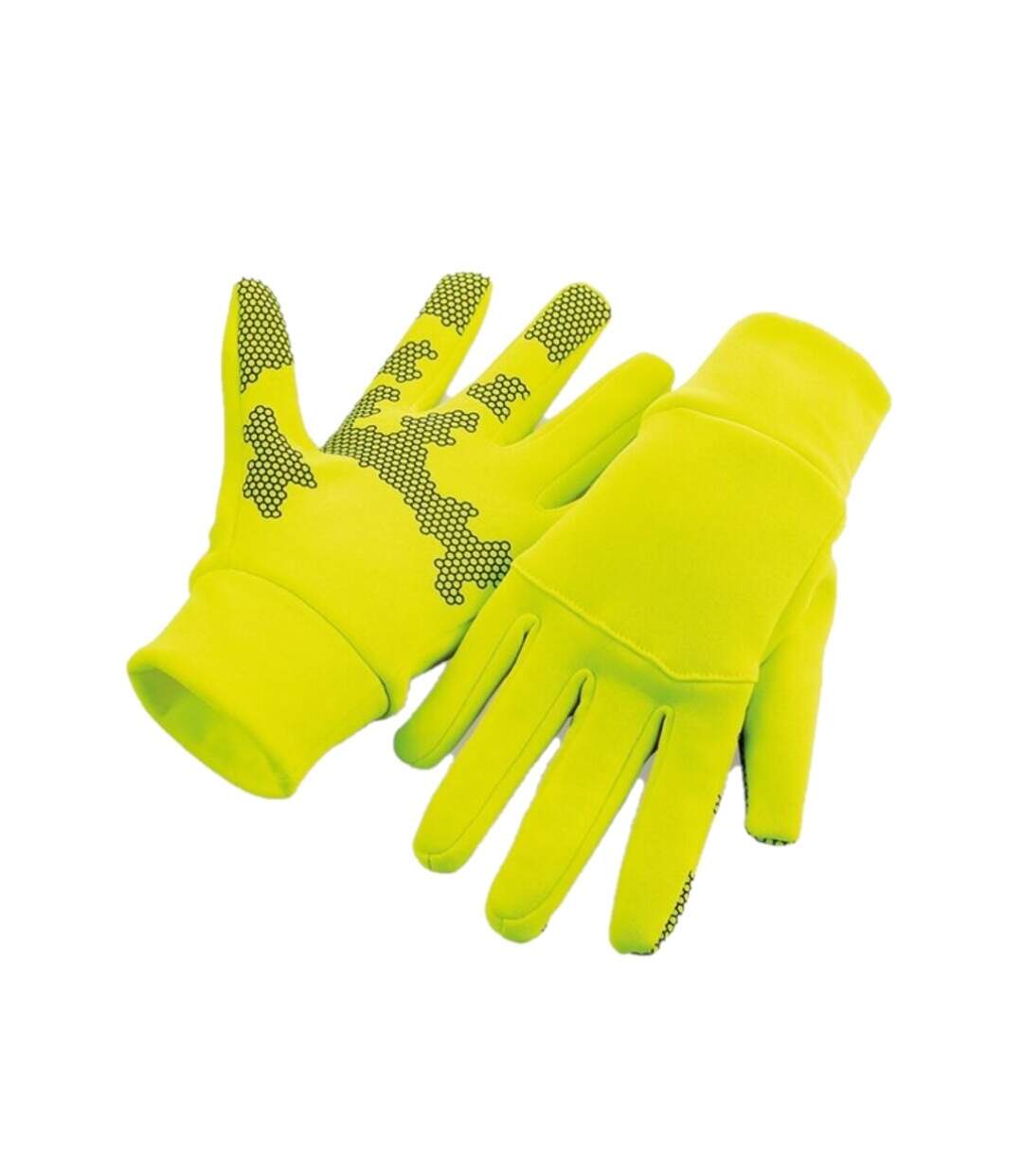 Beechfield - Gants de sport tactiles - Homme (Jaune fluo) (S-M) - UTRW7888