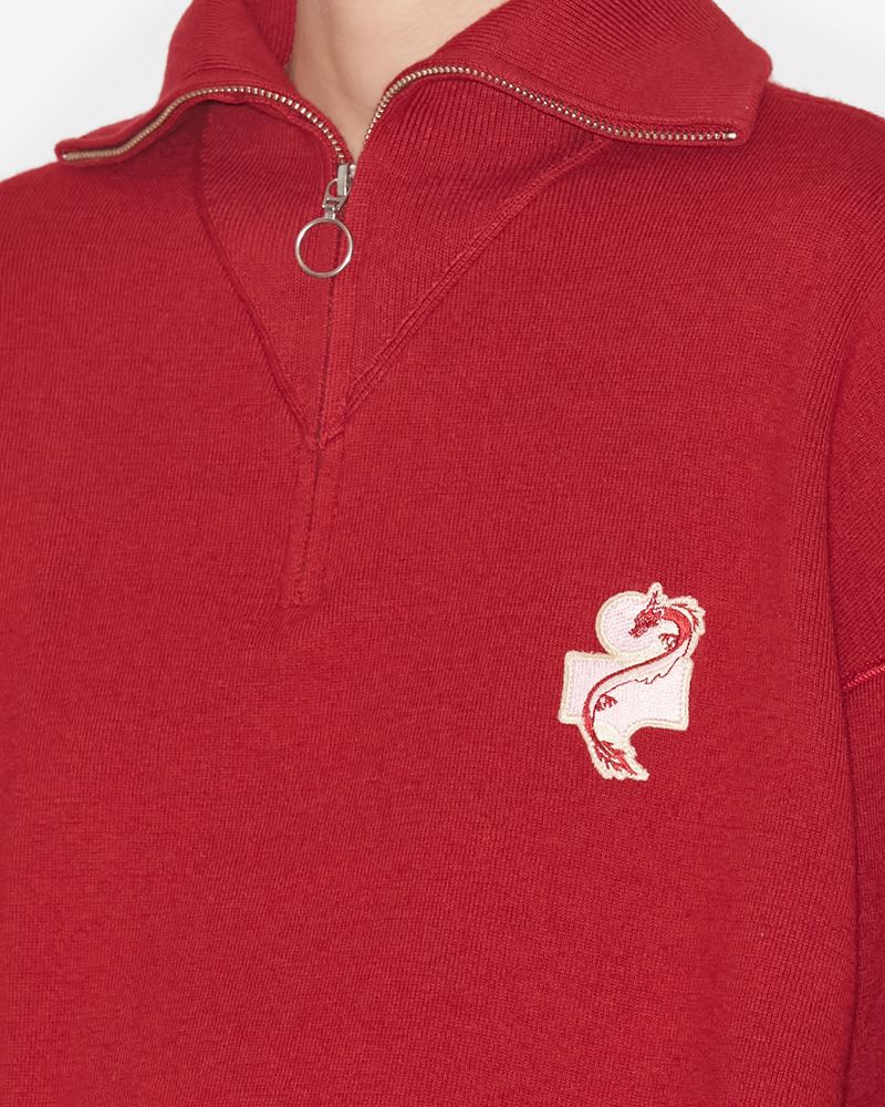 PULL EN COTON LOGO AZRA