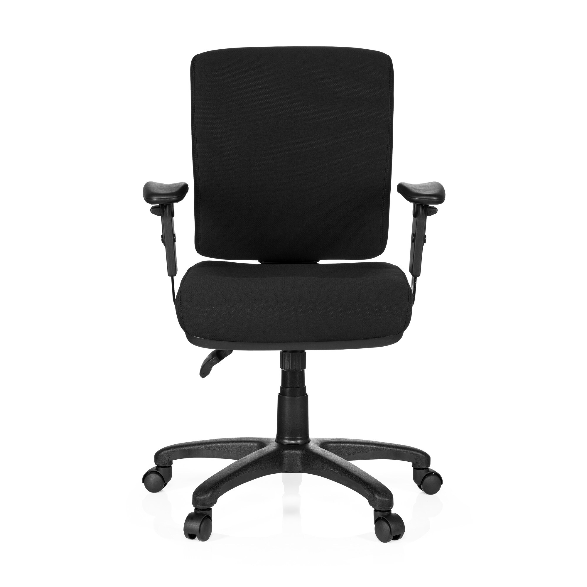 Profi Bürostuhl ZENIT BASE Stoff mit Armlehnen (höhenverstellbar) hjh OFFICE
