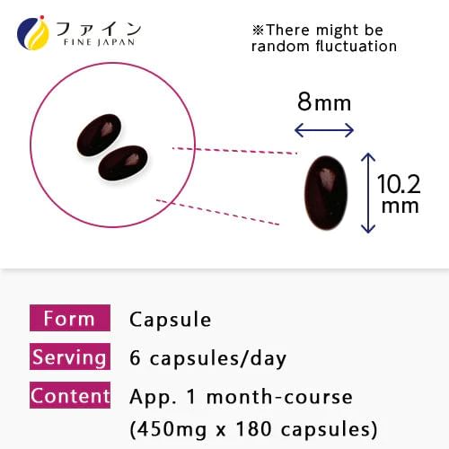 FINE JAPAN - Resveratrol + Co-enzym Q10 + EPA & DHA Capsules