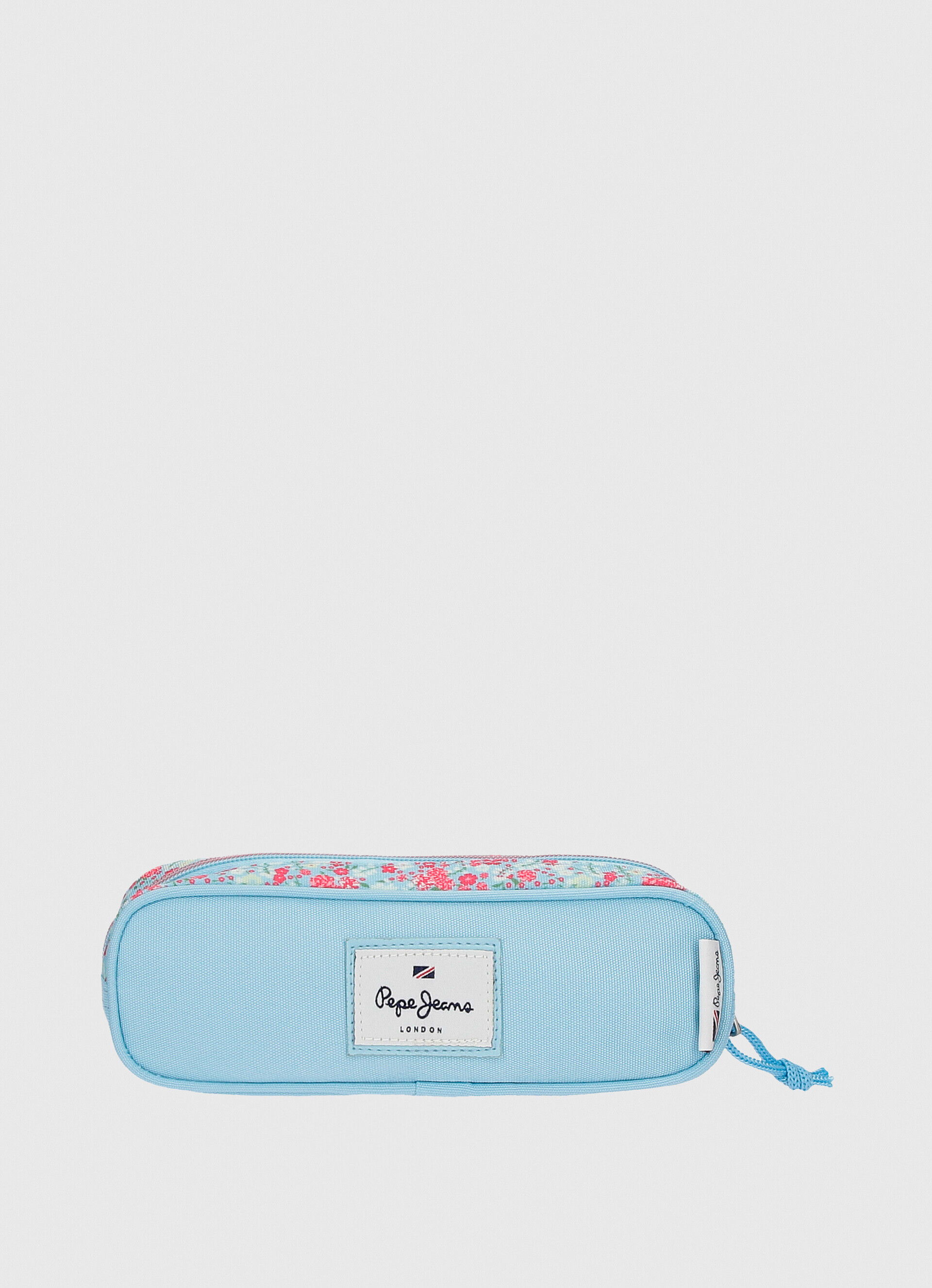 Estojo para lápis com estampa floral - Tamanho único