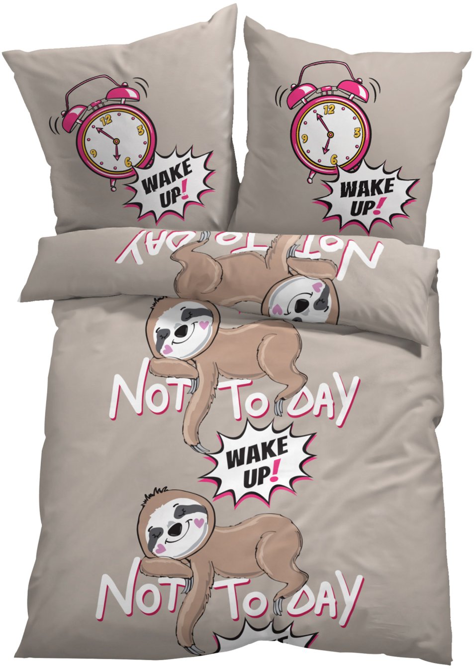 Parure de lit avec paresseux