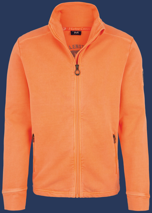 Yacht Jacket Men French Terry 400, Neonpeach