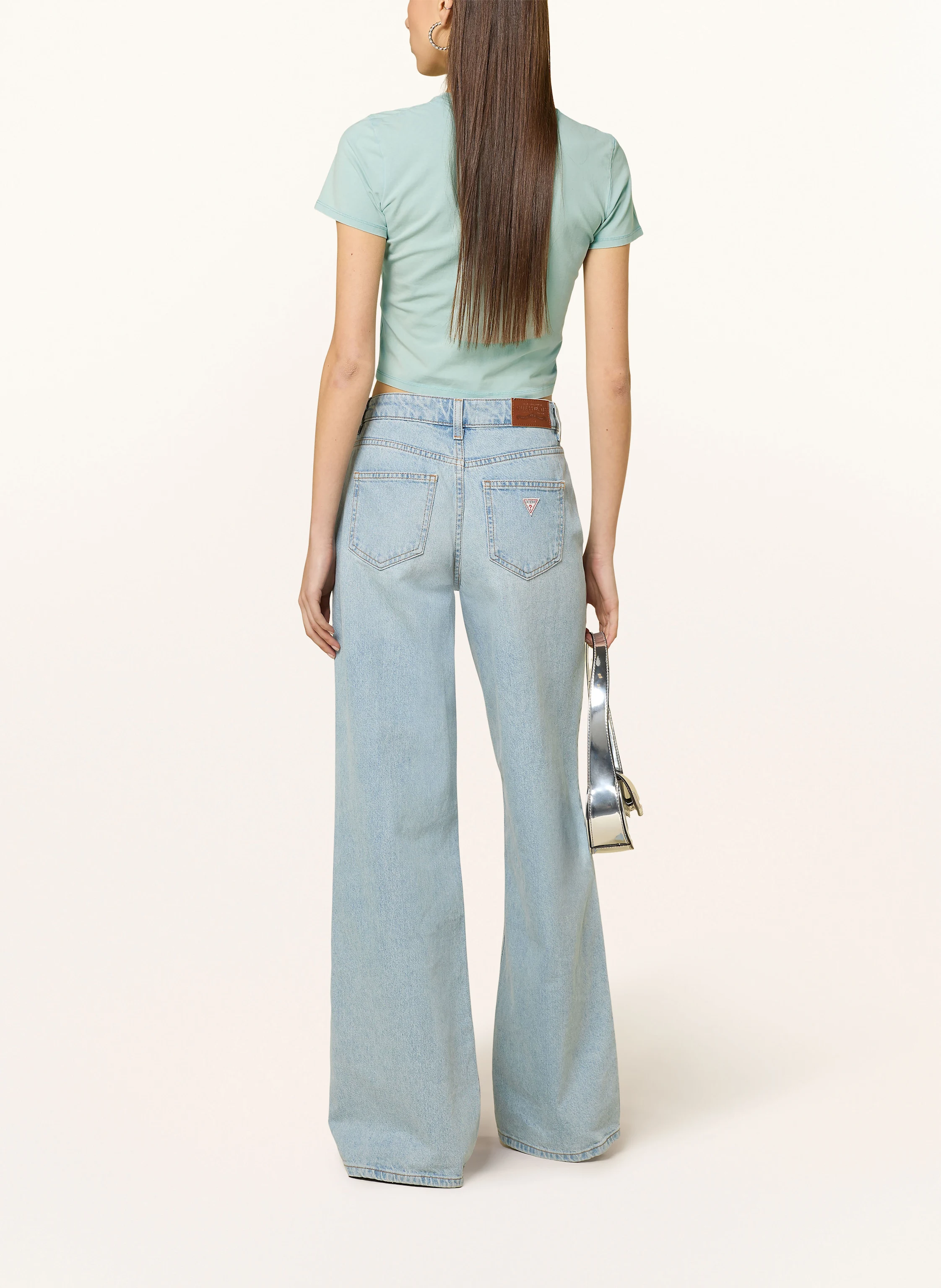 GUESS JEANS Cropped-Shirt GO VINTAGE BAKER