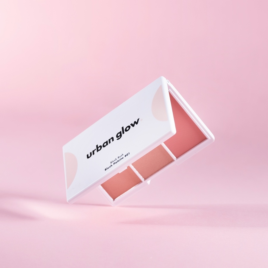 Urban Glow Blush Rush Blush Palette #01 18g