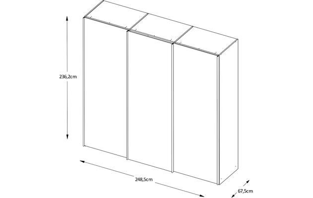 Kledingkast Big Choice Type 01 163