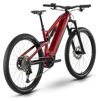 VTT Électrique Tout-Suspendu Raymon AirRay 10.0 Shimano SLX 12V 500Wh 29'' Rouge