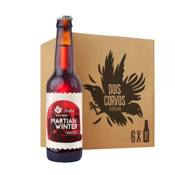 Cerveja Dois Corvos Pack Martian Winter - 6 x 33cl