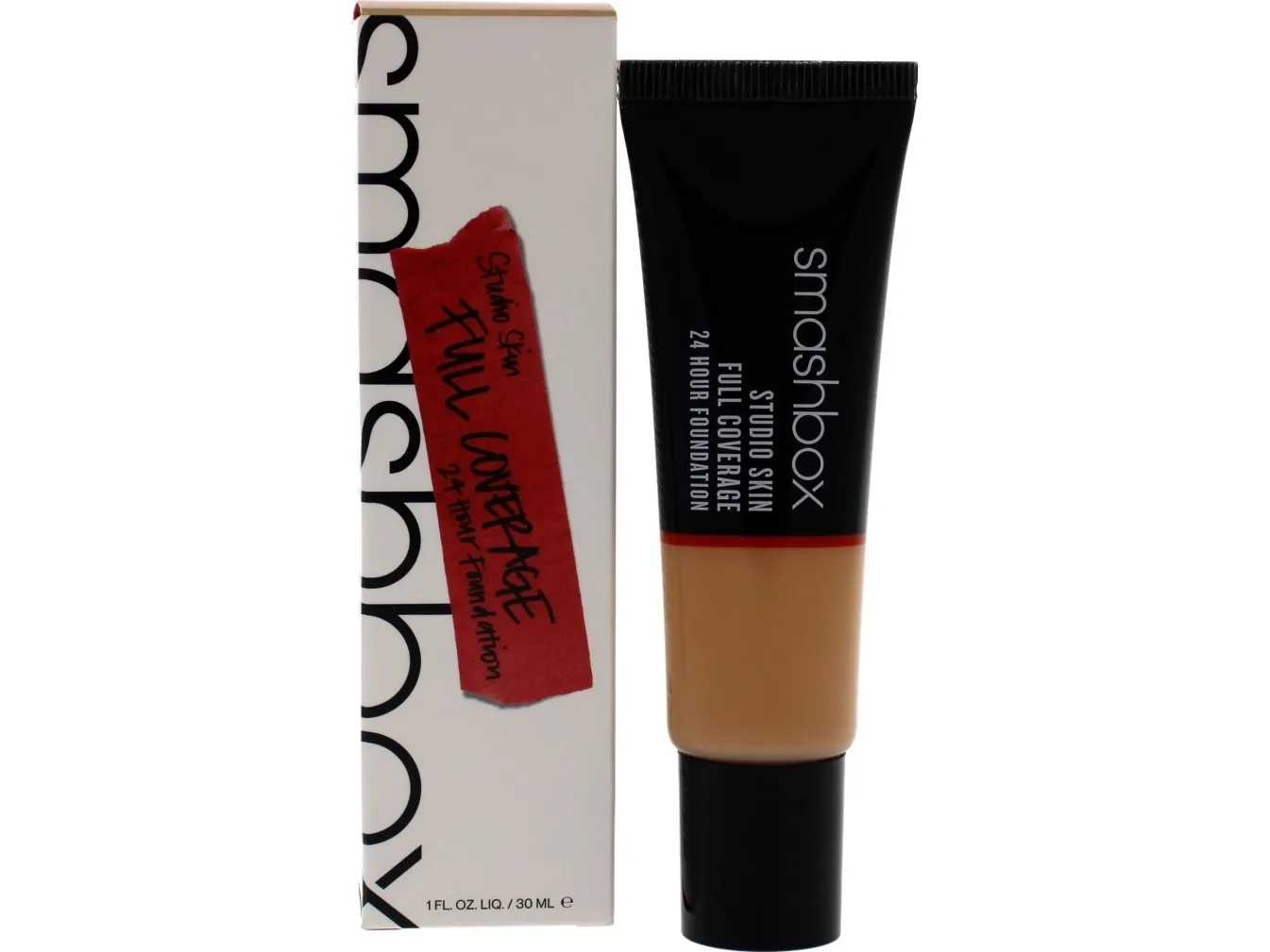 Smashbox Smashbox, Studio Skin, High Cover, Liquid Foundation, 2.4, Light-Medium Under Tone Warm & Peachy, 30 ml For Women