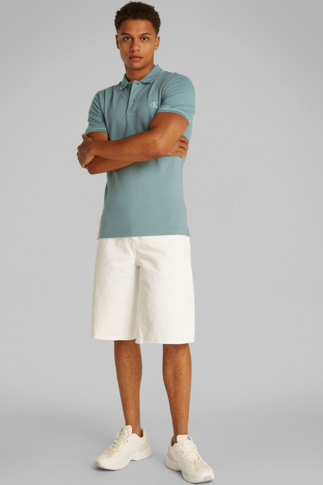 Calvin Klein groene heren polo