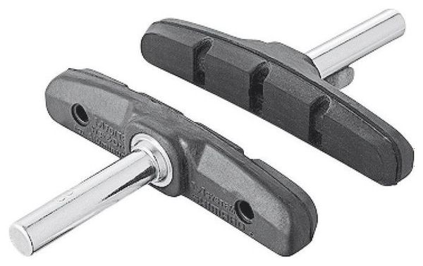 SHIMANO Jeu De Plaquettes De Frein Avec Goujon M70T2 - Convient Aux Jantes En Aluminium