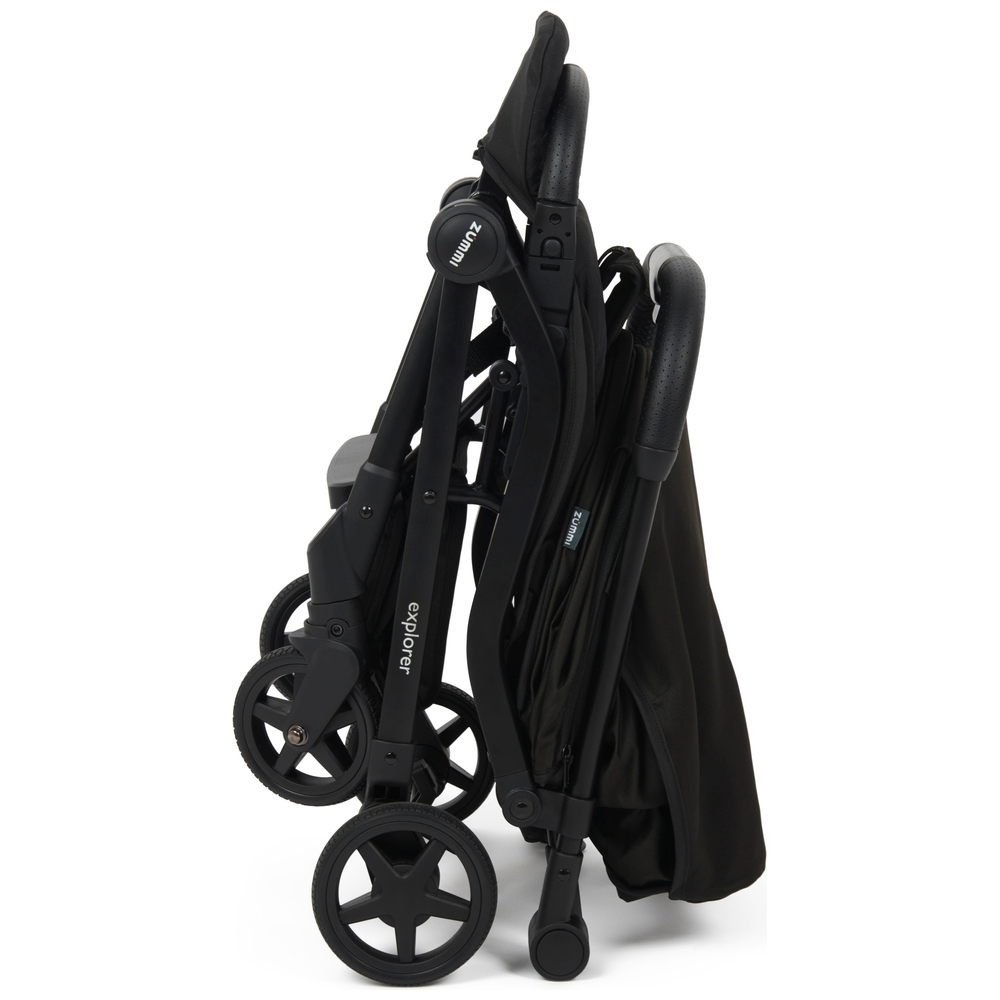 Zummi Explorer Kompakt-Kinderwagen Schwarz