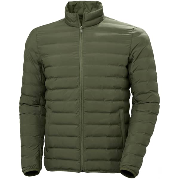 Doudoune randonnée HELLY HANSEN MONO MATERIAL INSULATOR TERRAIN GREEN
