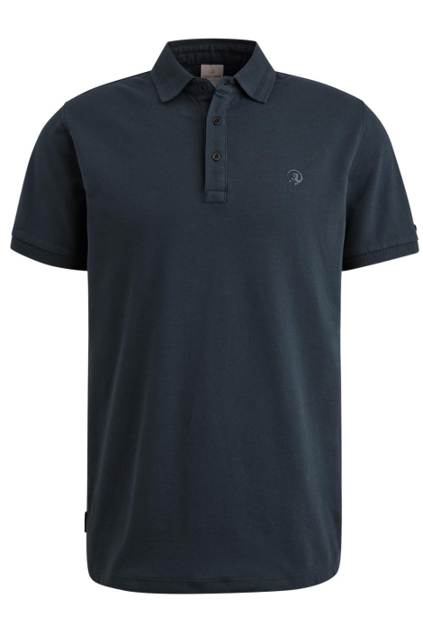 Cast Iron blauwe heren polo