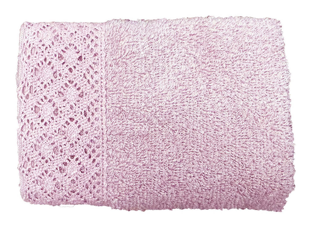 TOALHETE TURCO MY HOME ROSA 30X50 CM