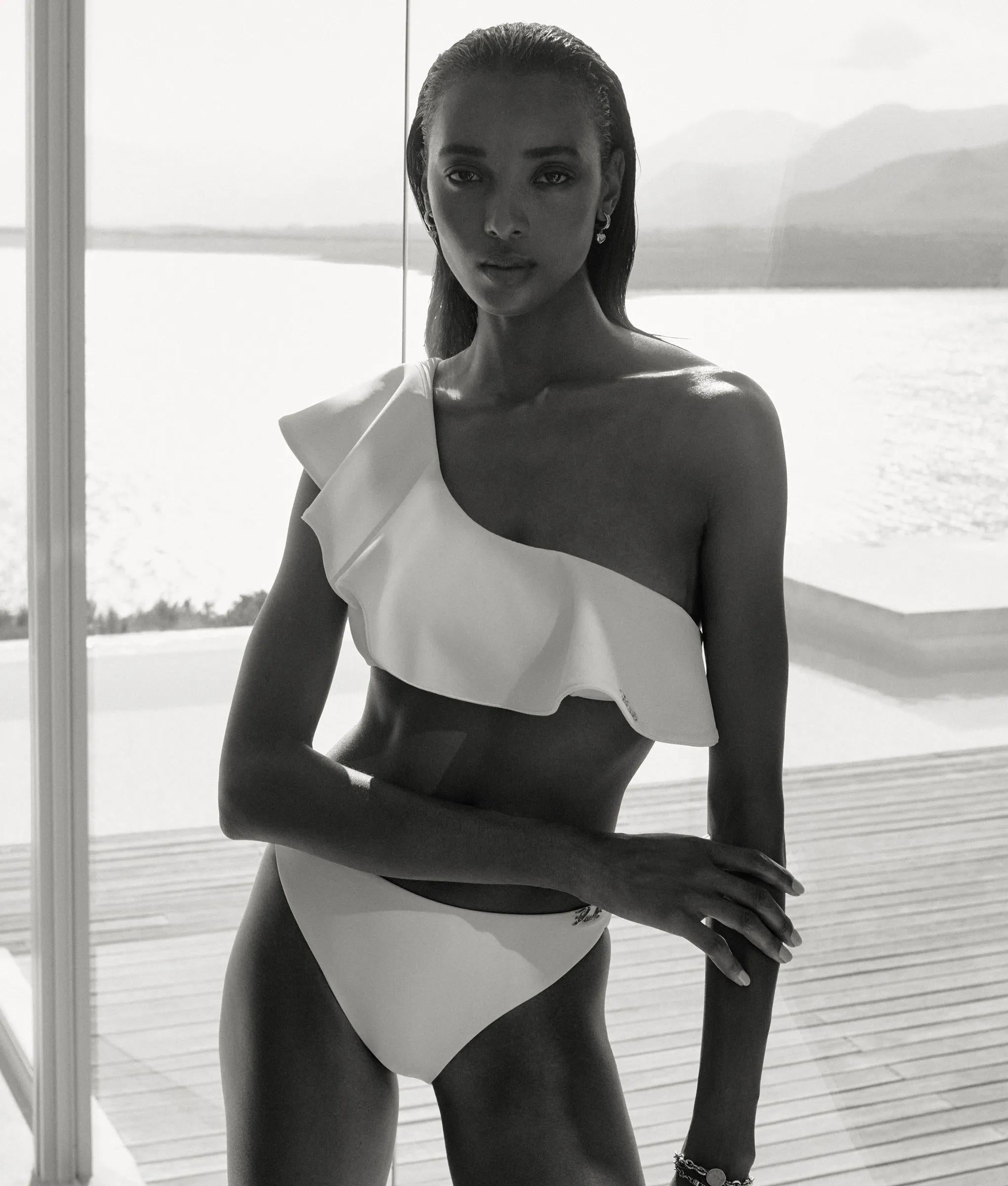 Signature bikinitopje met ruches