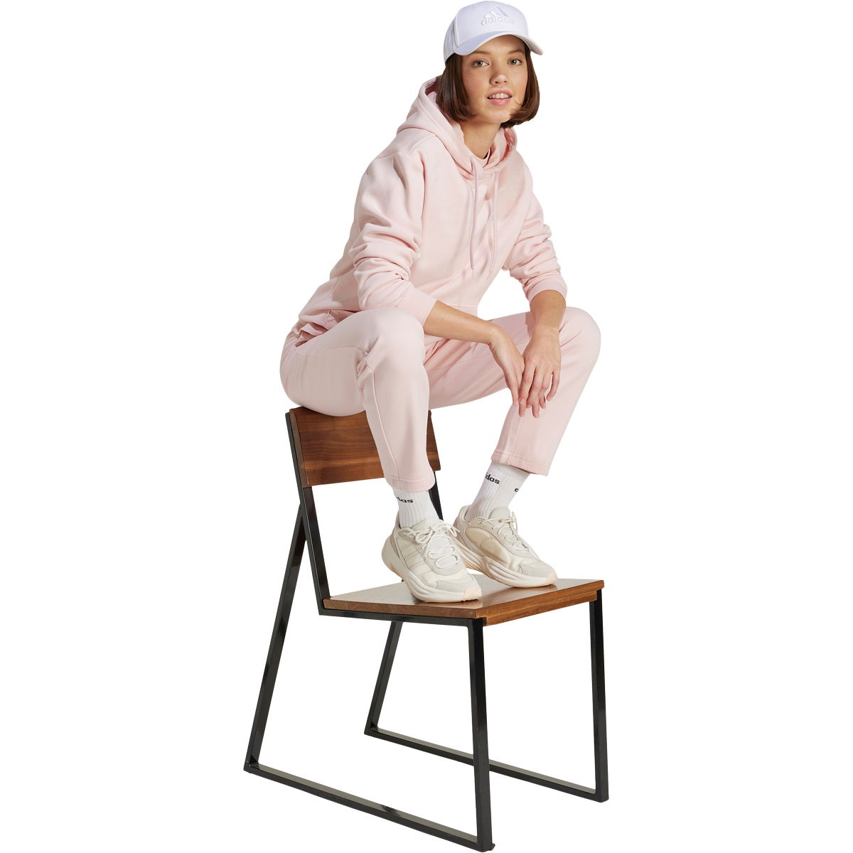adidas Small Logo Feel Cosy Hættetrøje Dame