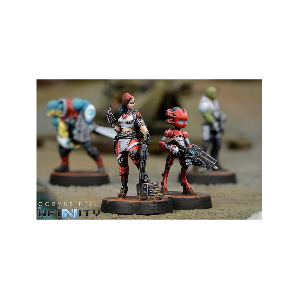 Infinity - Nomads - Zoe & Pi-Well, Special Clockmakers Team (Engineer & Remote)