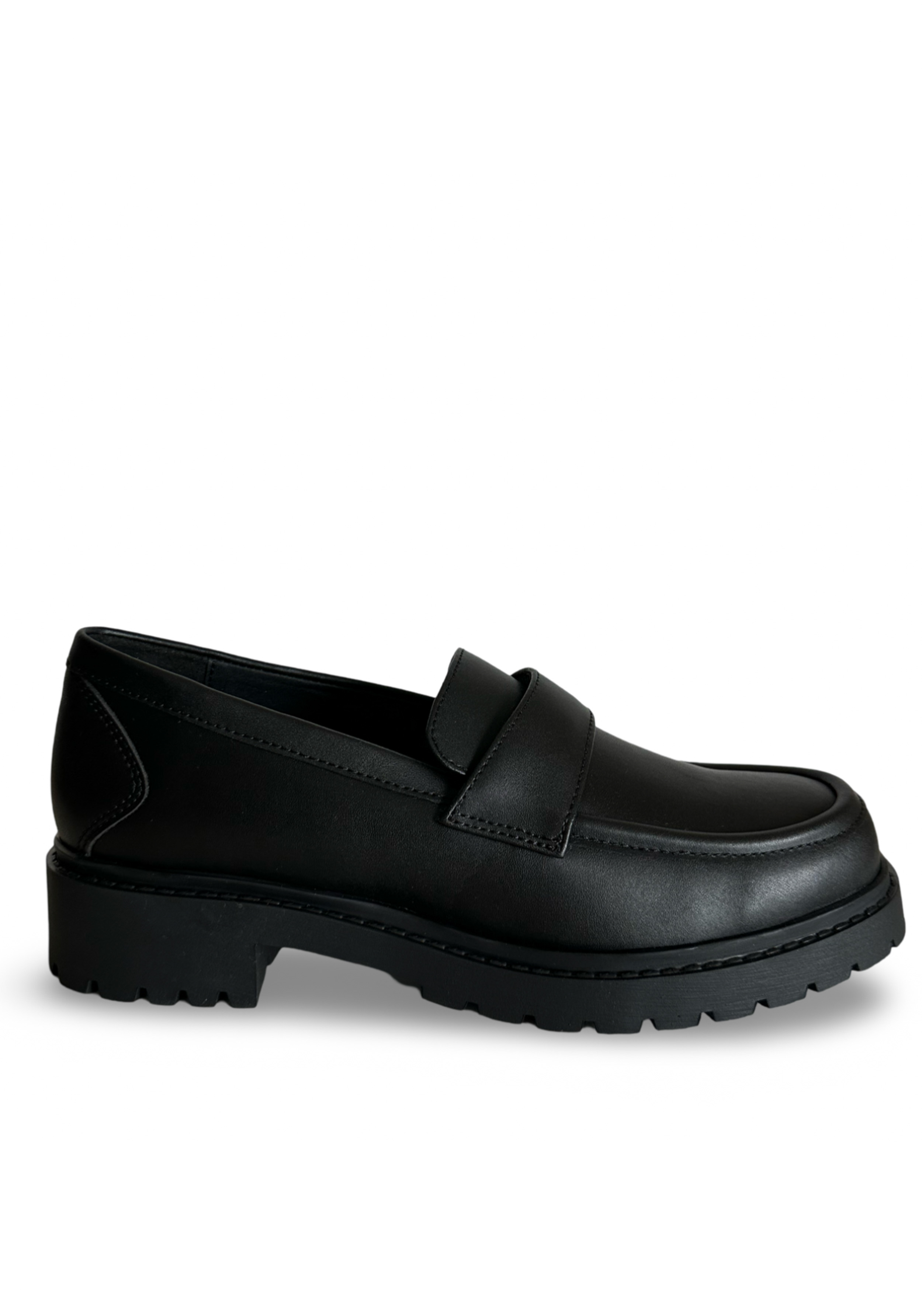NAE Vegan Shoes Moccasin Alessia Black - vegan