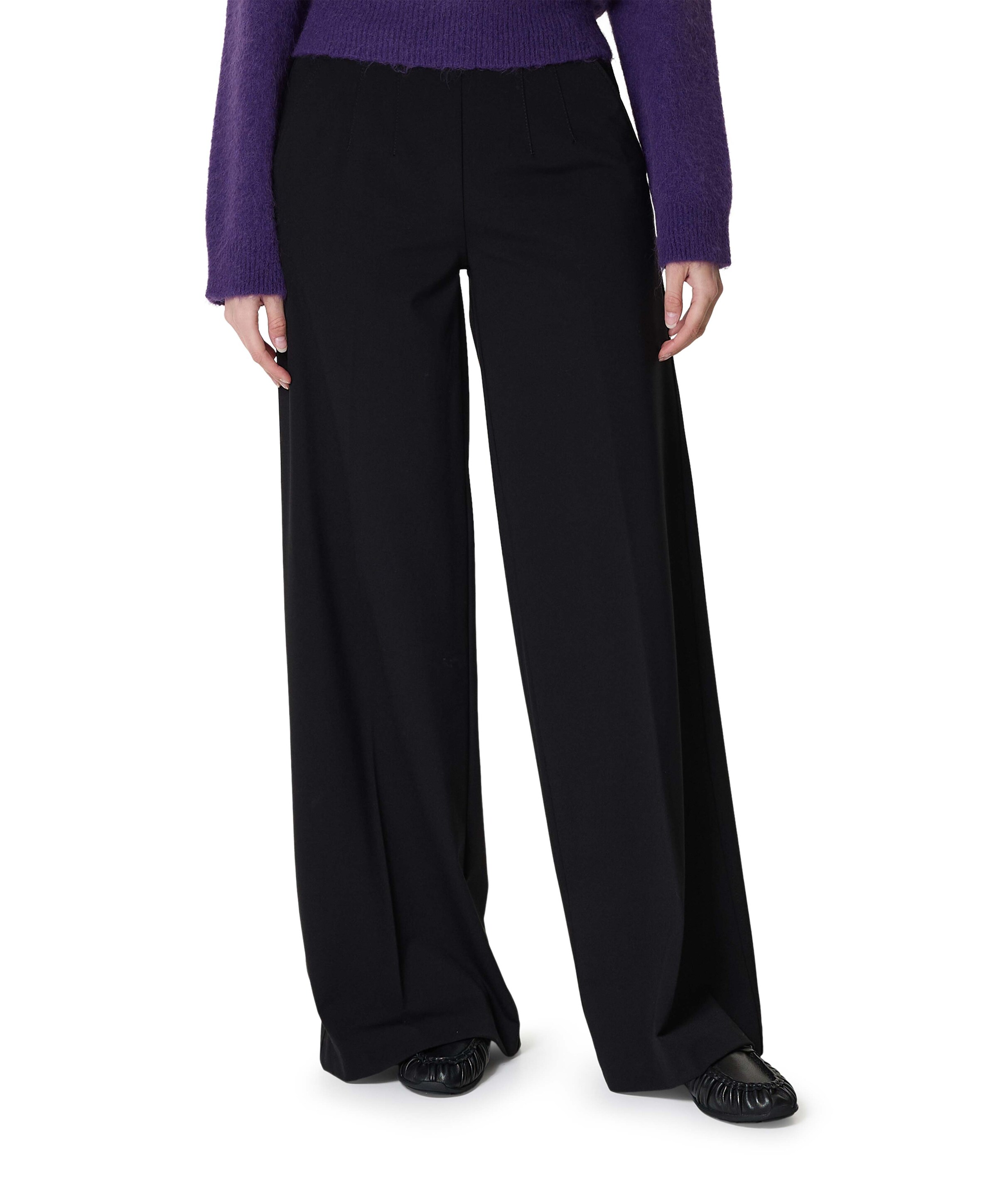 Toni Jenny Palazzo dames broek zwart
