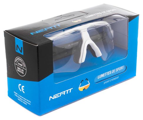 Paire de Lunettes Neatt Blanc Noir - Écran Transparent
