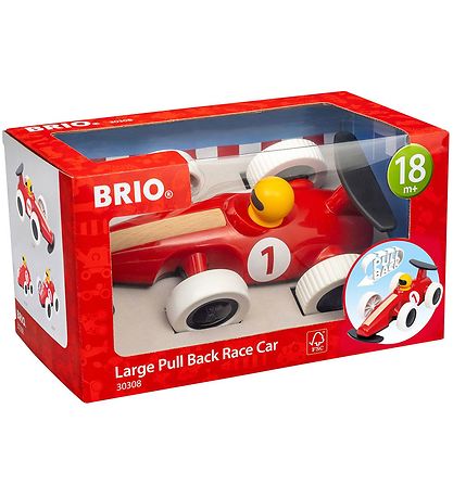 BRIO Tr?k & Slip Racerbil - Rød 30308