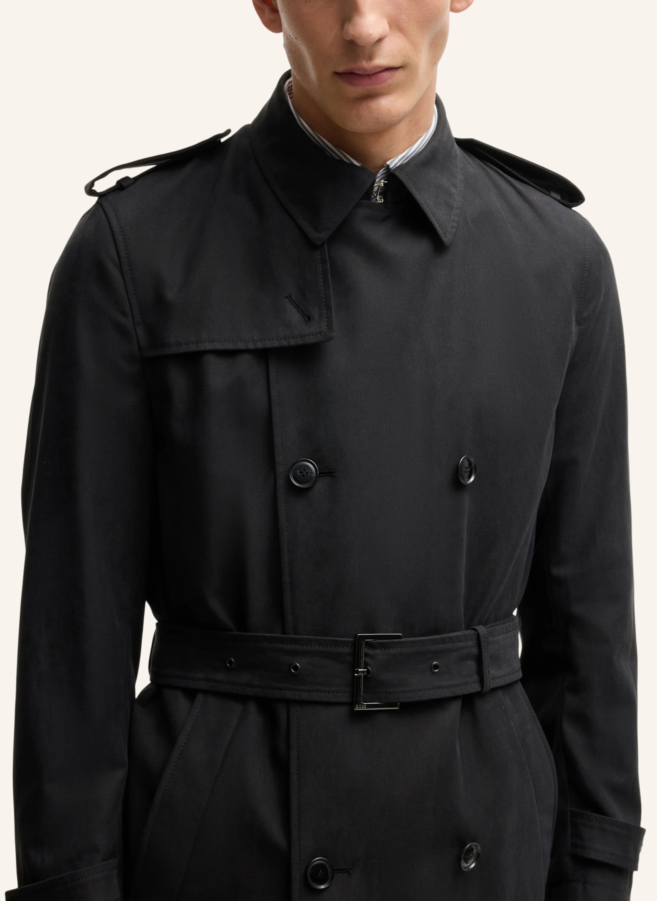 BOSS Trenchcoat H-HYDE-TRENCH-241 Slim Fit