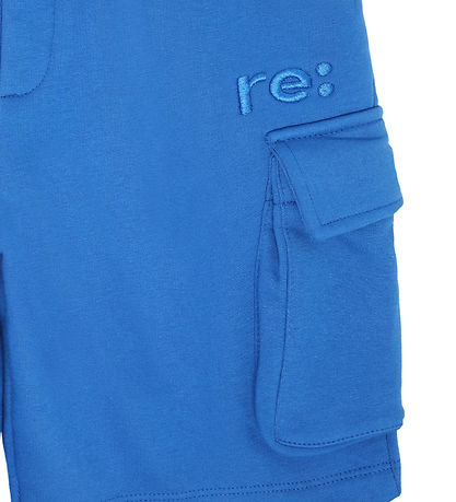 The New Sweatshorts - TnRe:Charge Cargo - Strong Blue