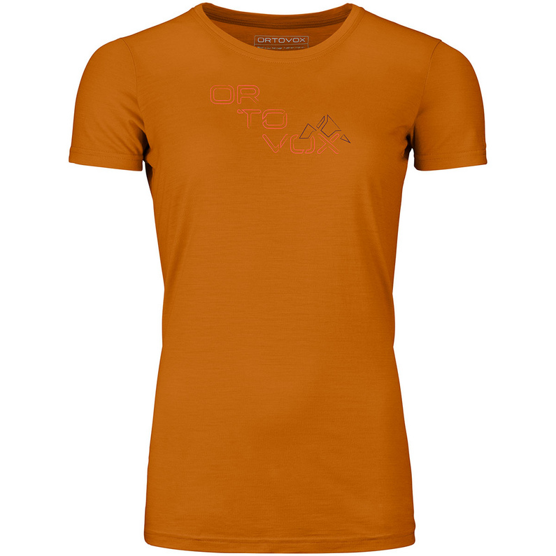 Ortovox Damen 185 Merino Tangram Logo T-Shirt