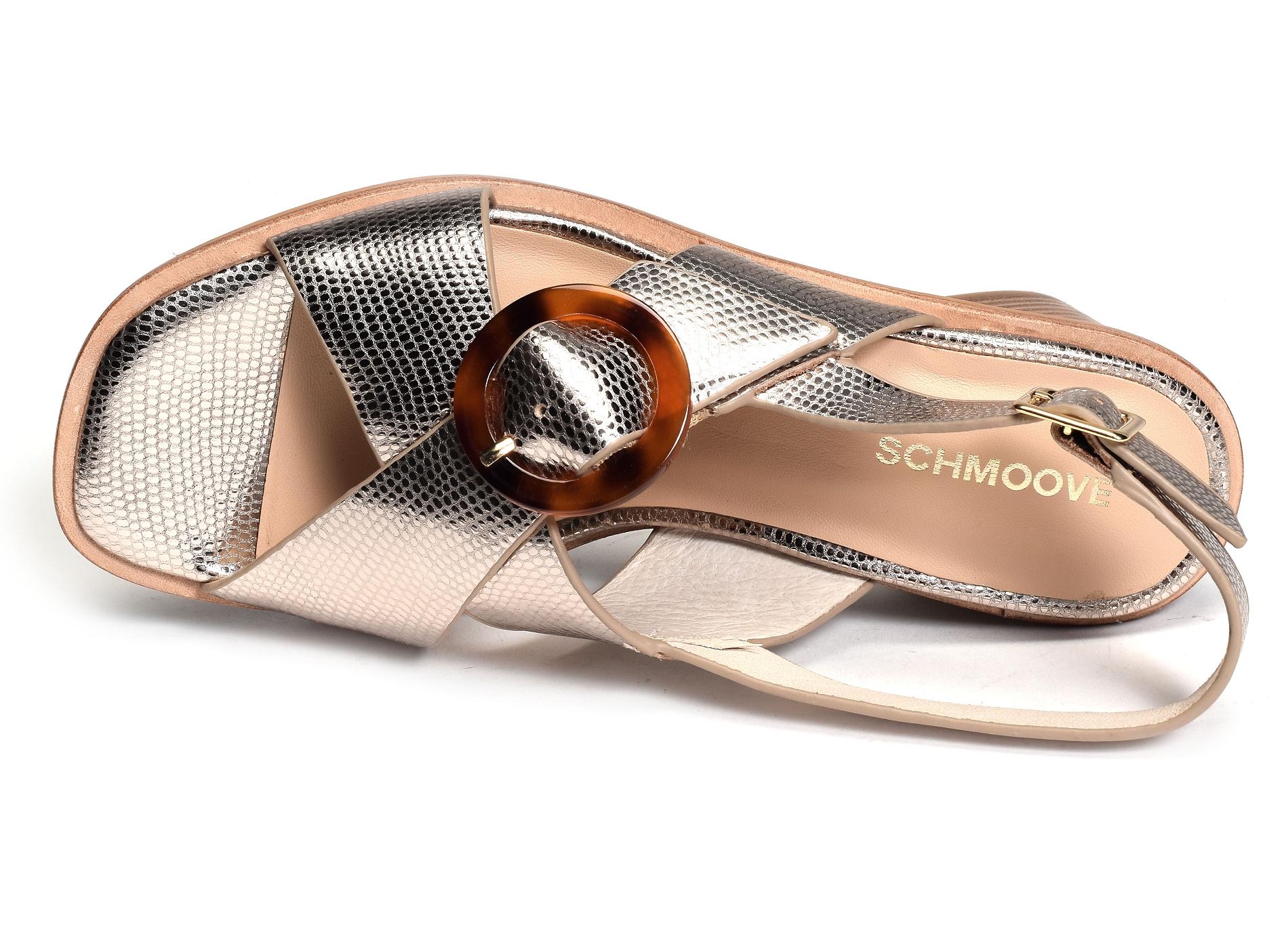 Alta sandale bronze