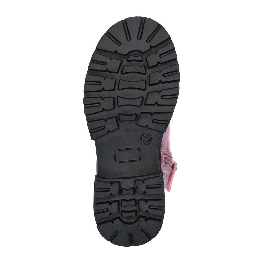 Nelson Kids veterboots roze metallic