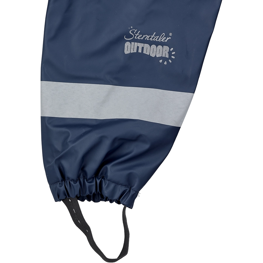 Sterntaler Regenträgerhose gefüttert marine