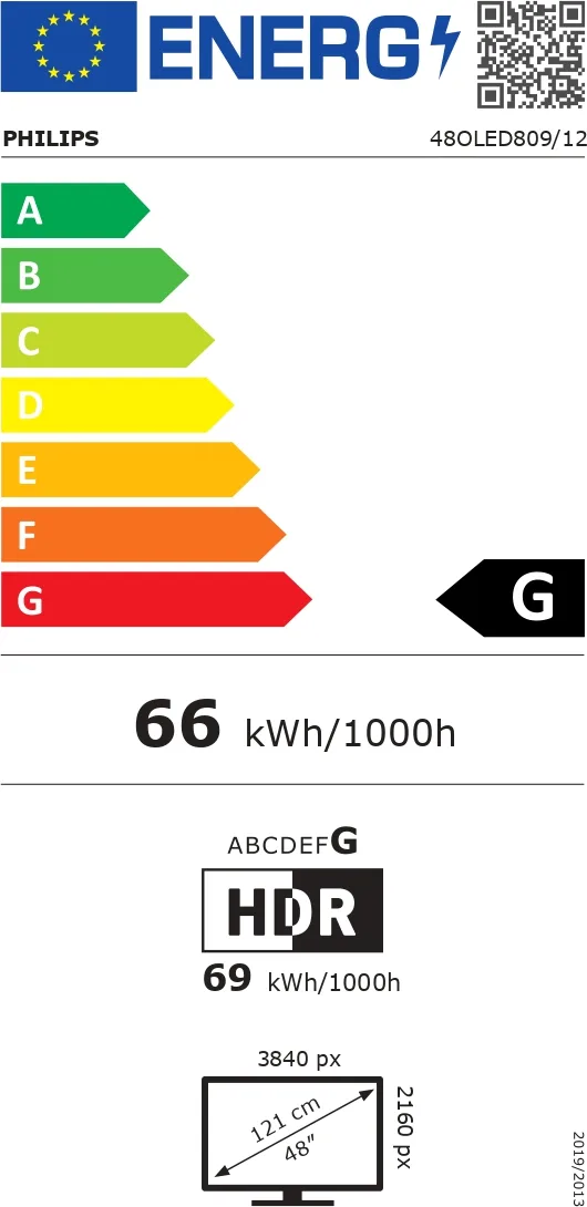 Philips 48OLED809 TV OLED