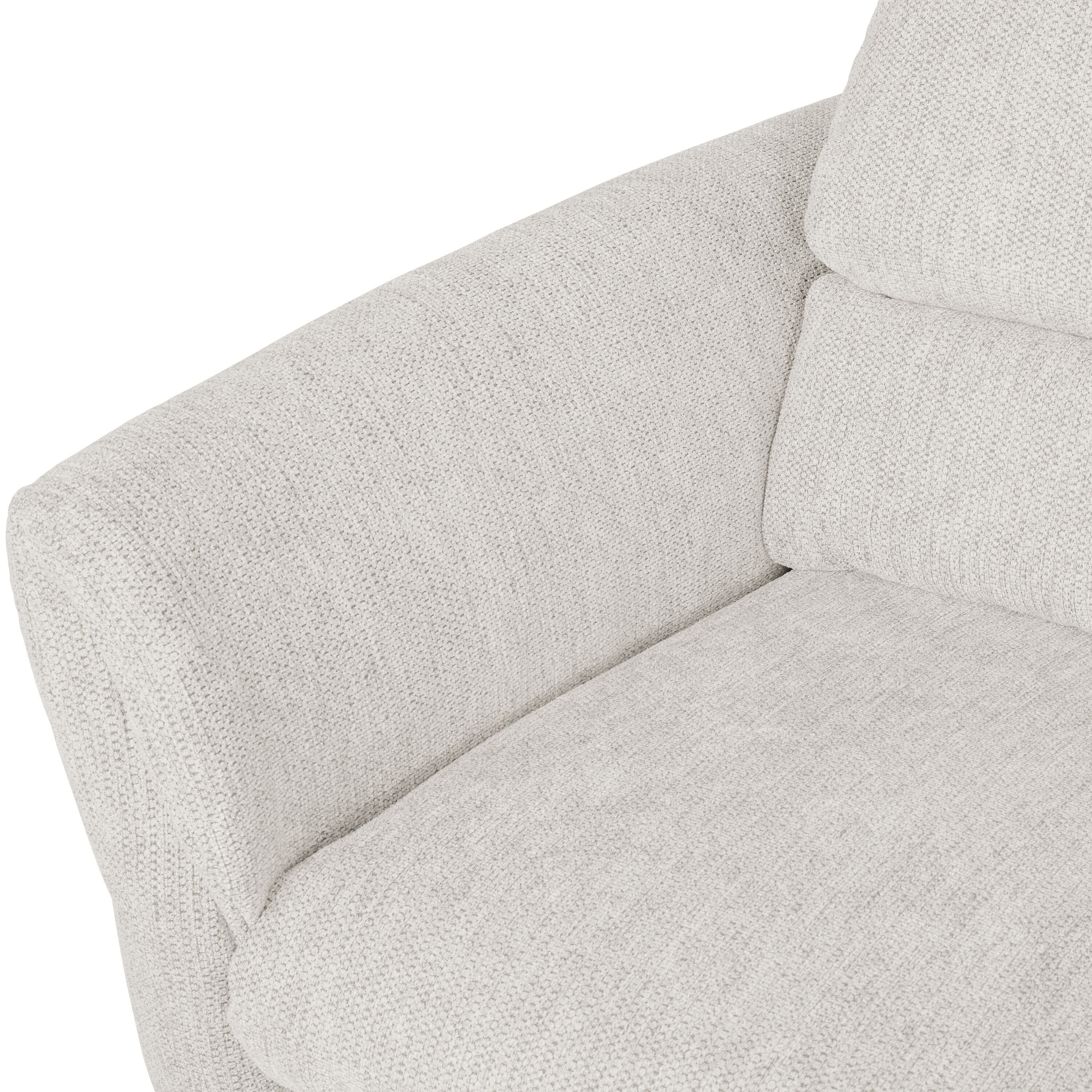 SEBO Ecksofa - Weiss / B: 284.0 cm x T: 161.0 cm x H: 84.0 cm