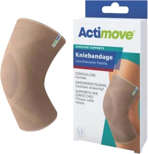 ACTIMOVE Everyday Support Kniebandage L geschlossene Patella