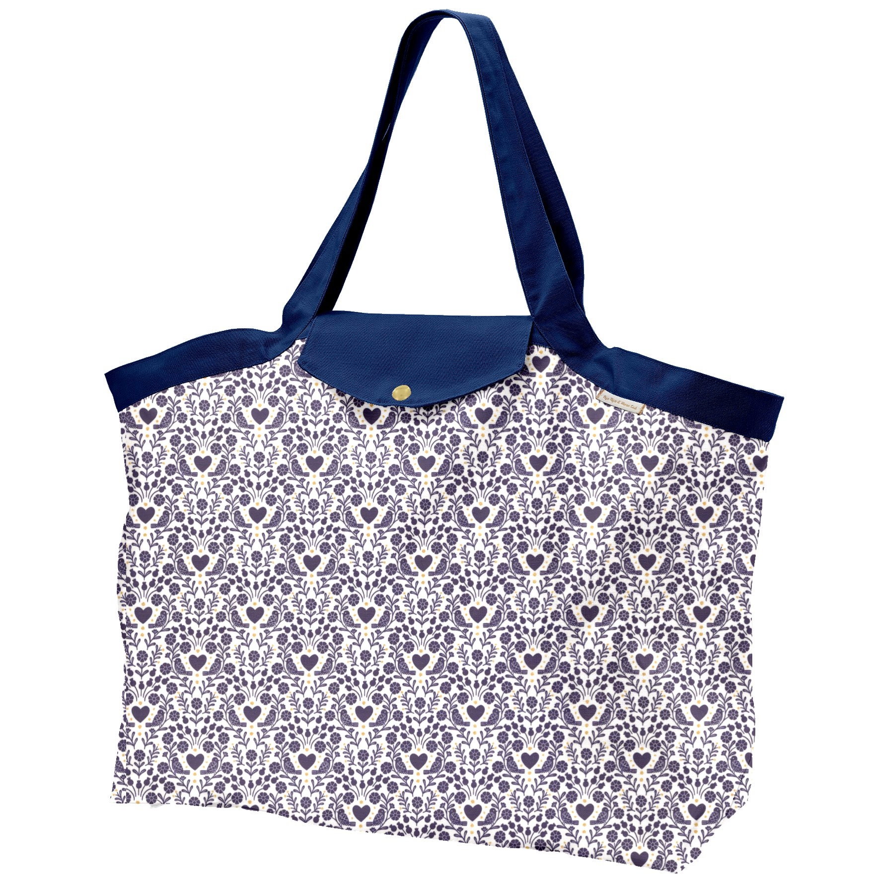 Sac Cabas Grand Scandinavia Bleu