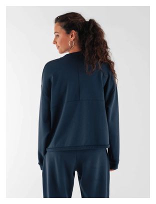 Crop Sweat Circle Get Lucky Bleu marine