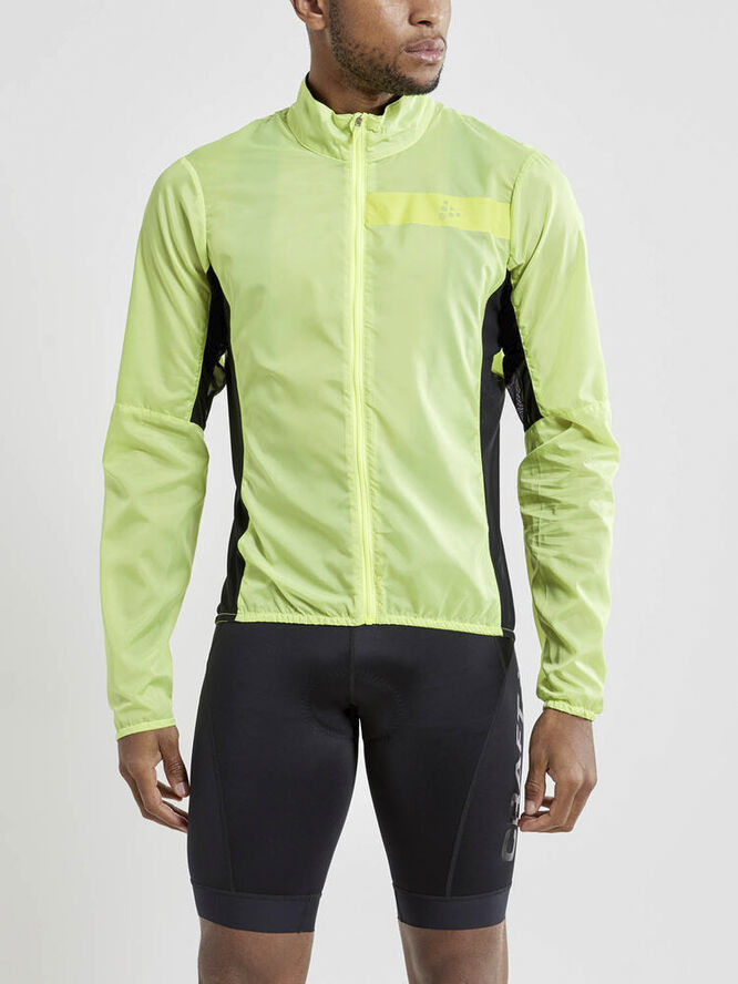 Craft Essense Light Wind Cykeljakke Gul