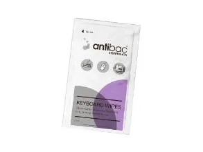 Desinfektion Serviet Antibac keyboard wipes enkeltpakket m/Ethanol t/tastaturer,80 stk/bk - (80 stk.)