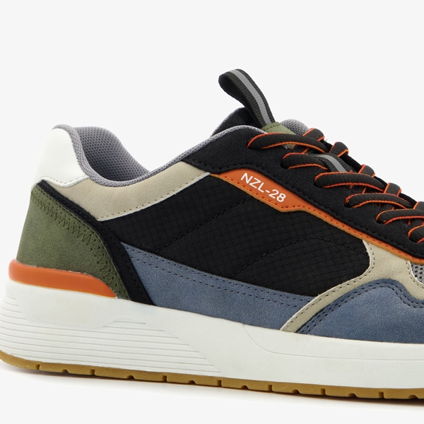 Blue Box heren sneakers zwart/blauw