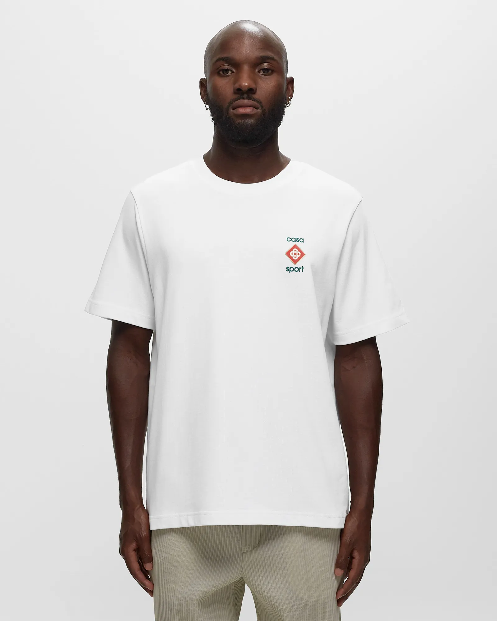 Casablanca CASA SPORT LOGO 3D PRINTED T-SHIRT