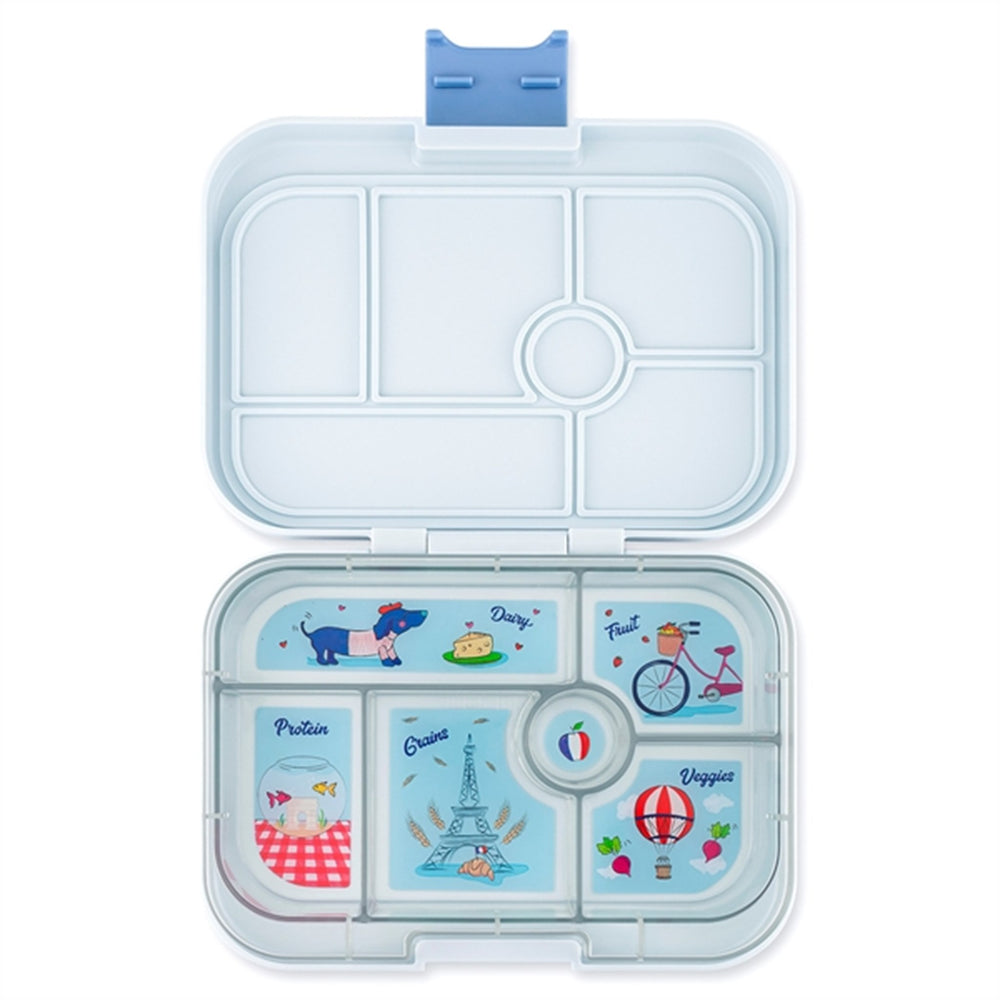 Køb Yumbox Original 6 Rum Madkasse Hazy Gray Paris