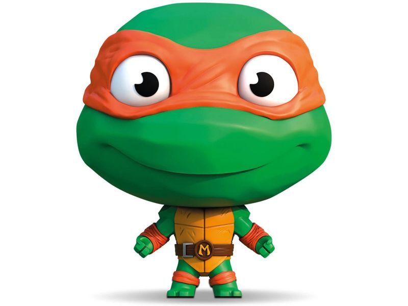 Elastikorps HeroPop Teenage Mutant Ninja Turtles: Michelang Dehnbare Ninja Tutrles Actionfigur