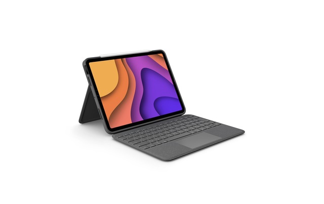 Logitech Tablet-Hülle »Folio Touch iPad Air (4. & 5. Gen)« Tablet 28 cm (11 Zoll)