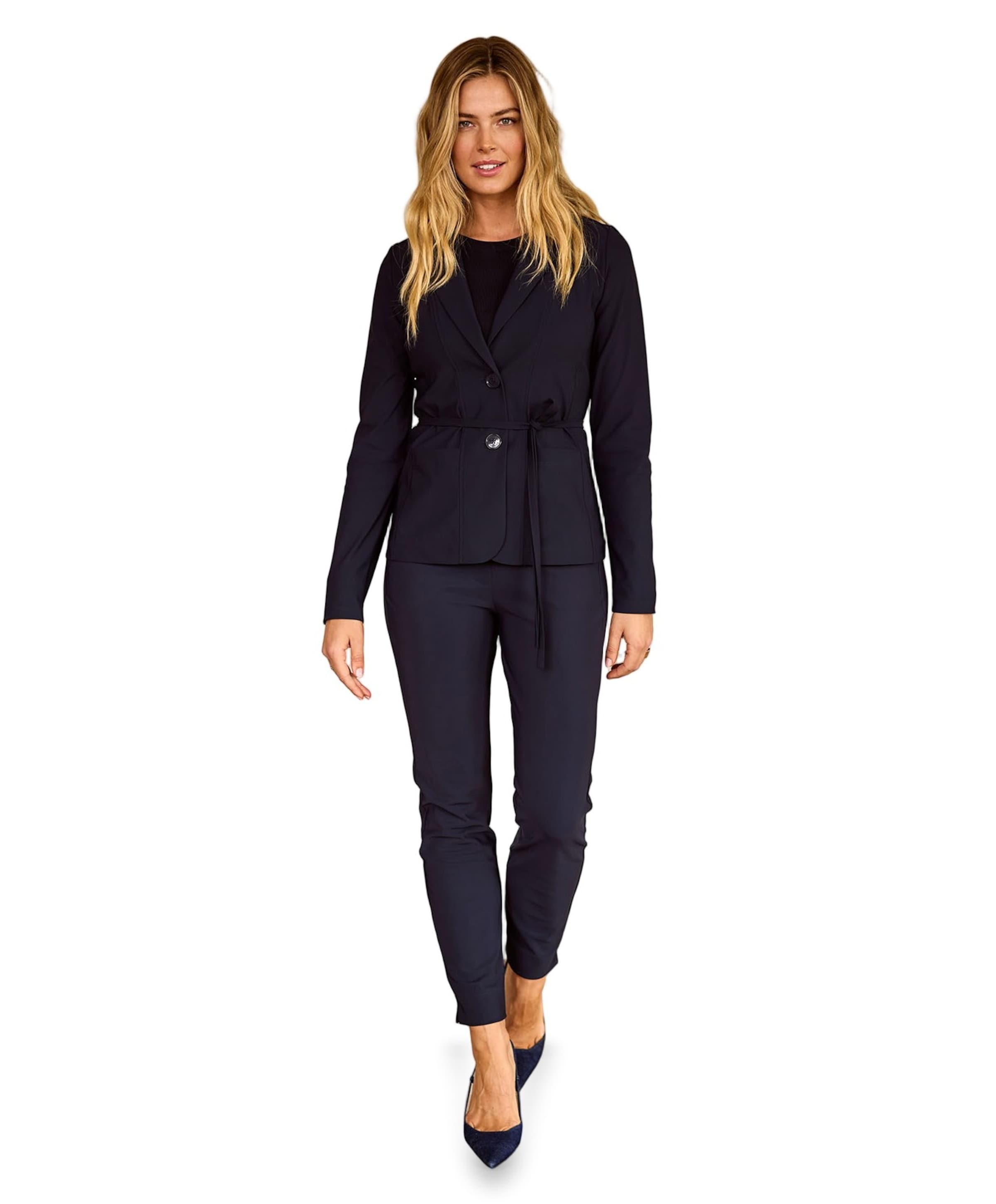 Studio Anneloes Anne bonded trousers blauw