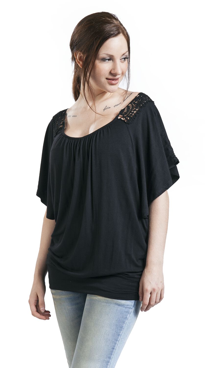 T-Shirt Chauve-Souris | Black Premium by EMP T-Shirt Manches courtes
