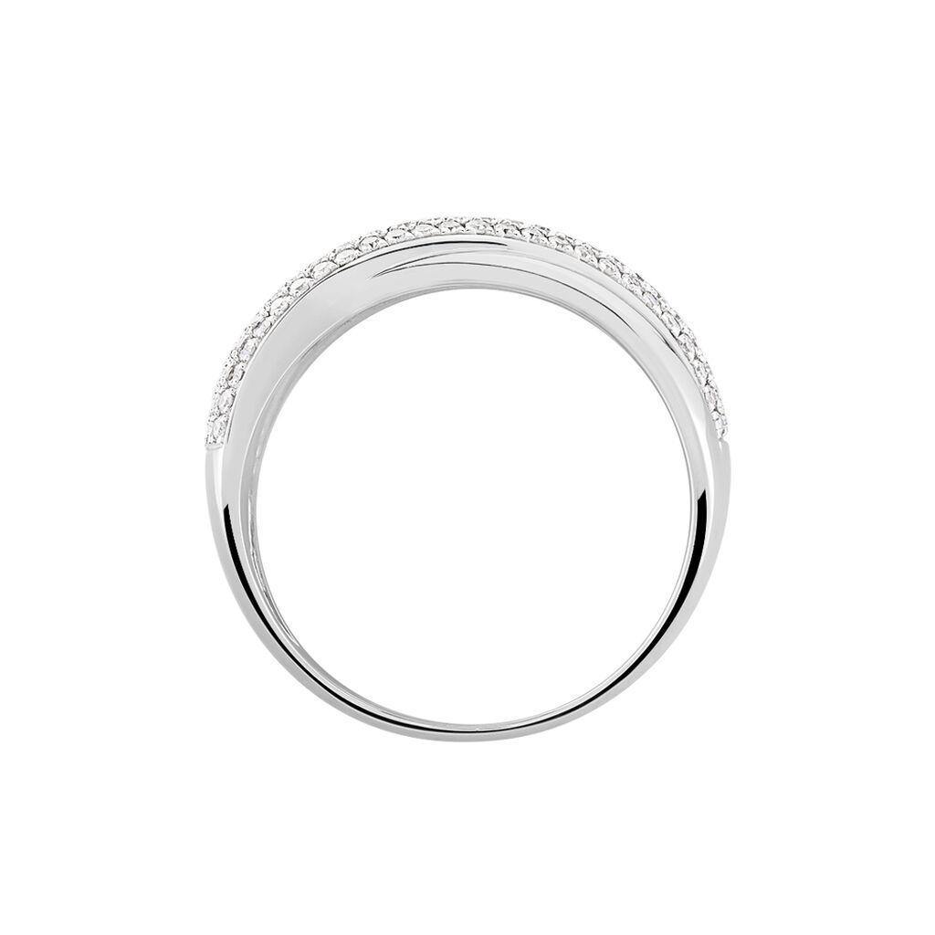 Bague Annoncia Or Blanc Diamant