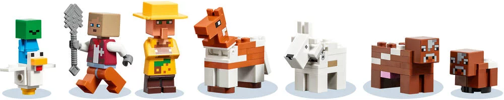 LEGO®MINECRAFT 21187 - LA GRANGE ROUGE